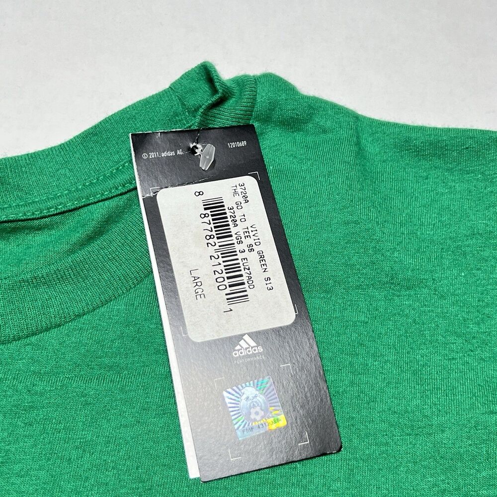 Adidas Mens Seleccion Nacional de Mexico Futbol Soccer The Go-To Tee Shirt New L - Picture 4 of 6